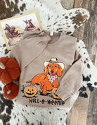 Halloweenie Sweatshirt (mocha)