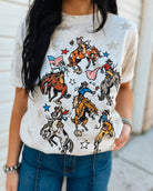 Freedom Cowboys Cream Star Tee