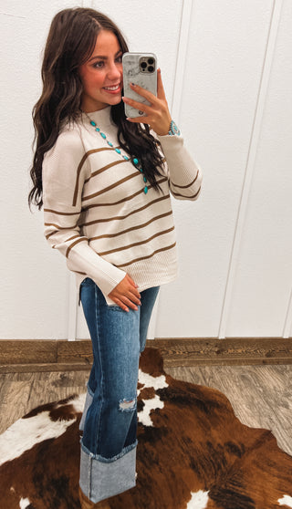 Magnolia Stripped Sweater