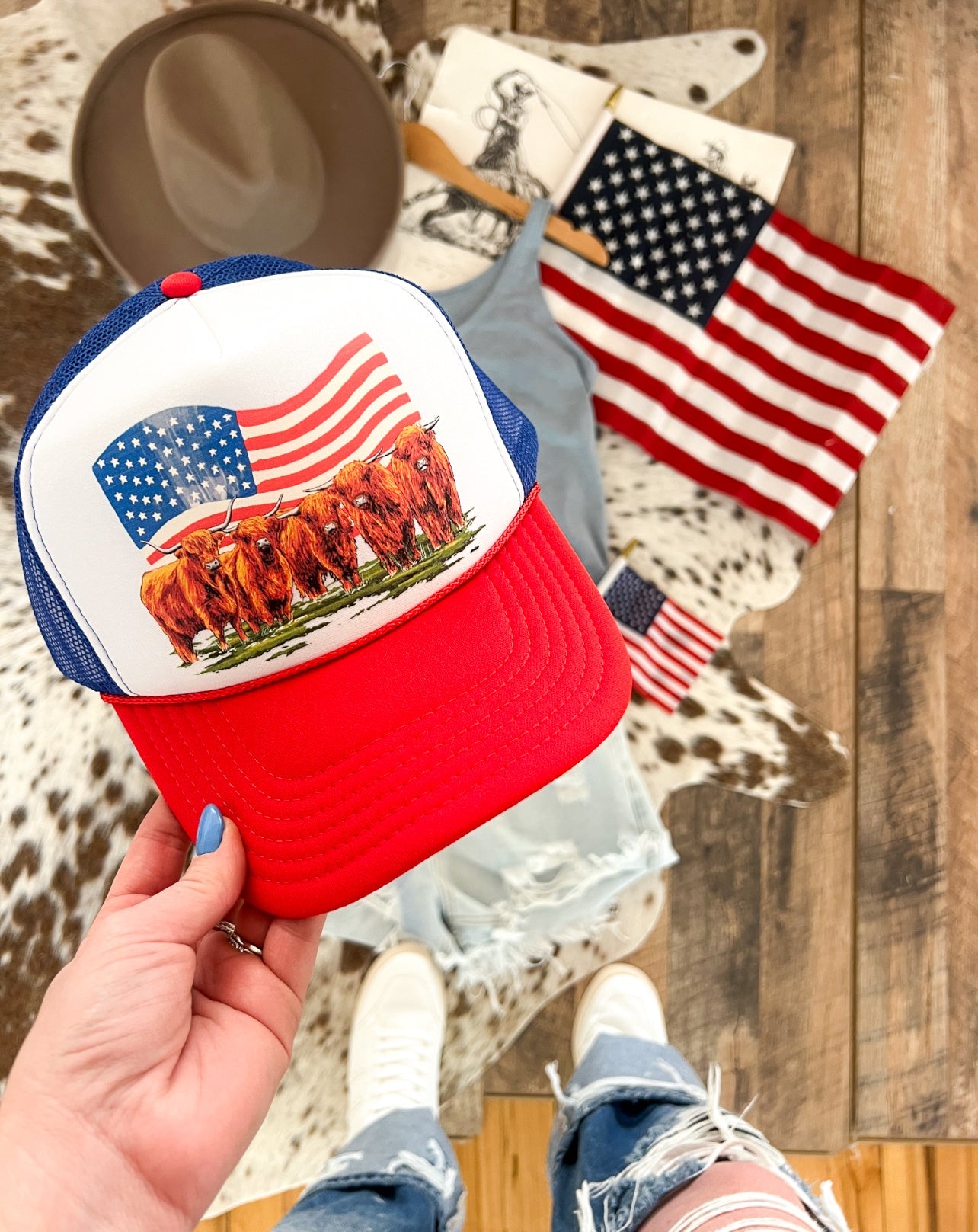 Highland Freedom Trucker Hat (Adult)
