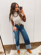 Lasso Knit Sweater Vest (Bone) Tops - Sweaters