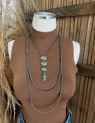 4 Stone Turquoise Necklace