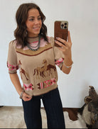 Lil’ Buckaroo Sweater Top Tops - Sweaters