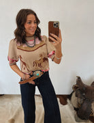 Lil’ Buckaroo Sweater Top Tops - Sweaters