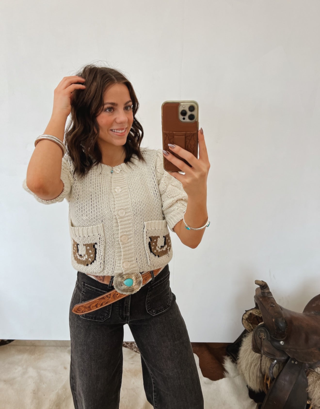 Lucky Cowgirl Cardigan Sweater