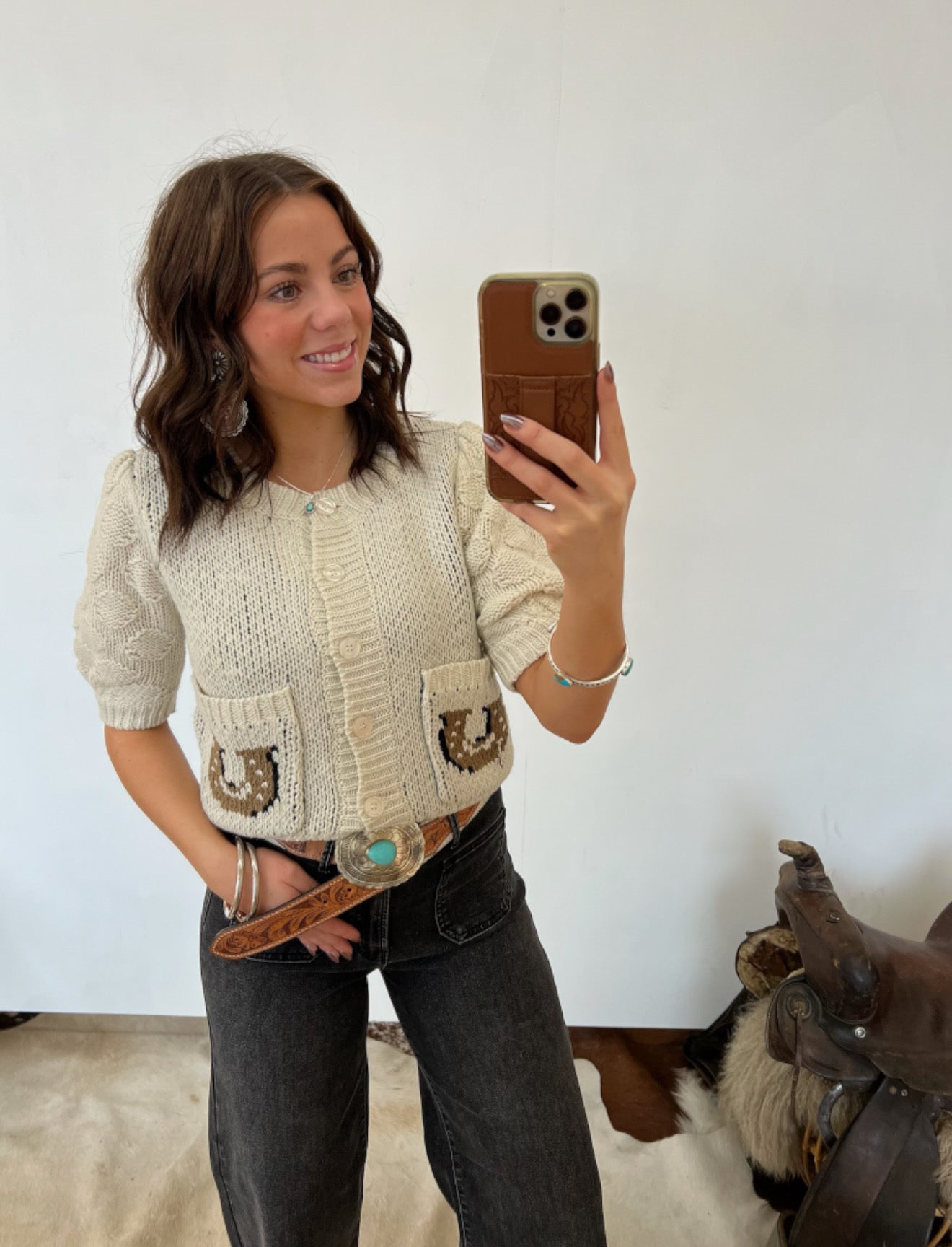 Lucky Cowgirl Cardigan Sweater