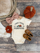 Farm Fresh Pumpkins Graphic – Infant Toddler & Youth (Cream)