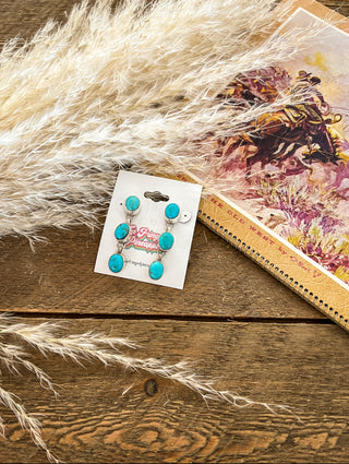 Cowgirls Dreams Turquoise Earrings