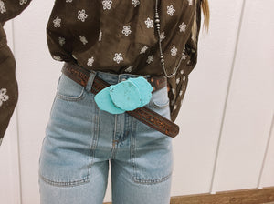 The Dreamer Turquoise Buckles