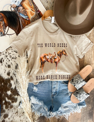 World Needs More Ranch Horses Tee