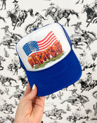 Western 4th Of July Trucker Cap 3.0(Youth) Highland