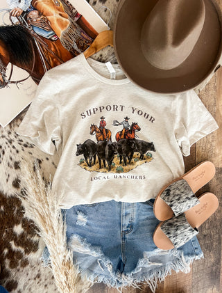 Support Your Local Rancher Tee