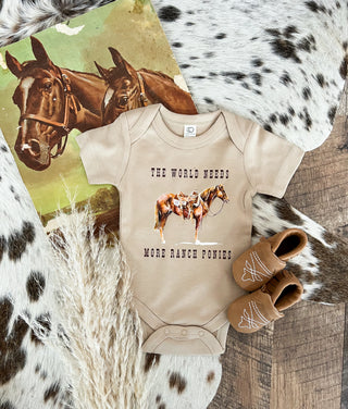 World Needs More Ranch Ponies Onesie/Tee(little kid)