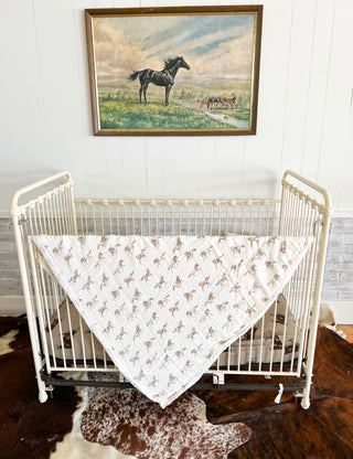 Forever Horses Blanket(Neutrals)