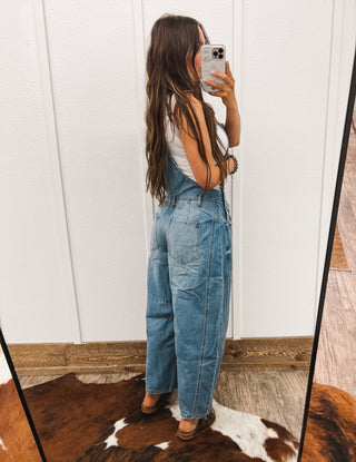 Barrel Babe Denim Overalls