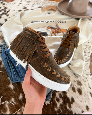 Western Cheyenne Fringe Sneaker