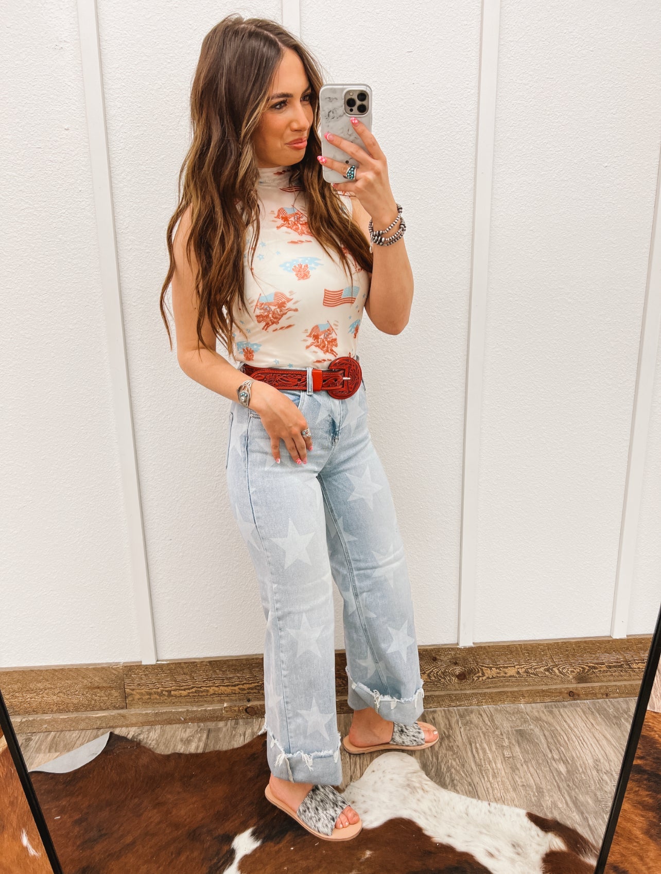 SHE'S A SWEET TALKER DENIM PANTS