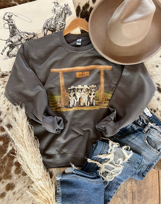 Ranch Dogs Sweatshirt(Charcoal)