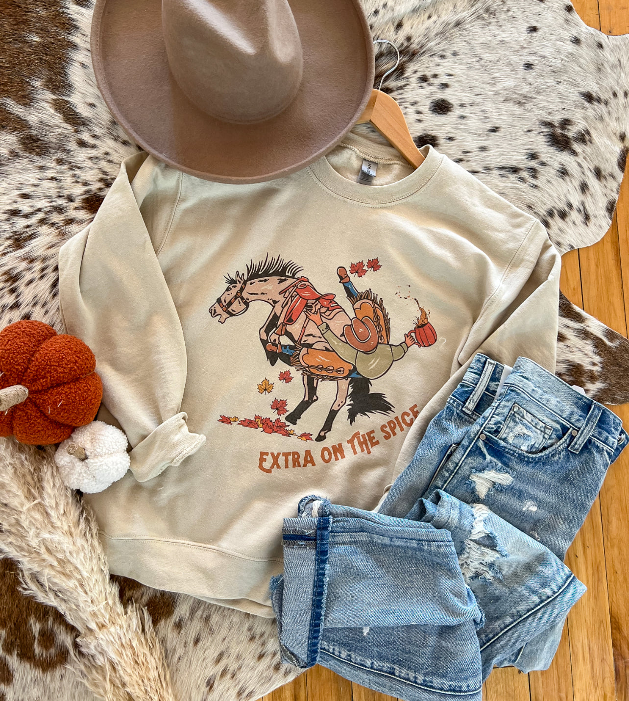Extra On Spice Sweatshirt (sand)