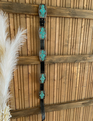 Love Of The Turquoise Concho Belt