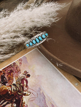 Boujee Turquoise Stone Bracelet