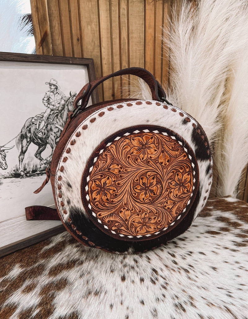 Wanted And Wild Cowhide Backpack