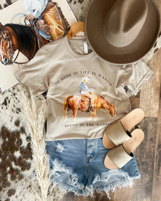 Time In The Saddle Tee