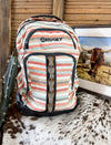 Cream/ Tan Stripe Ox Hooey Backpack