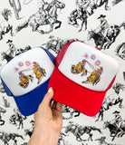 Western 4th Of July Trucker Cap 2.0(Youth)