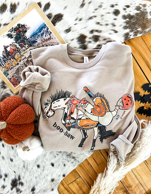 Buckoff Cowboy Sweatshirt (brown)