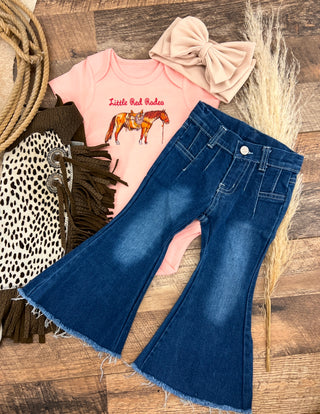 Western Little Minis Denim Flare