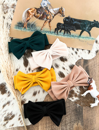 Western Neutral Tones Bows(Sold Separately)