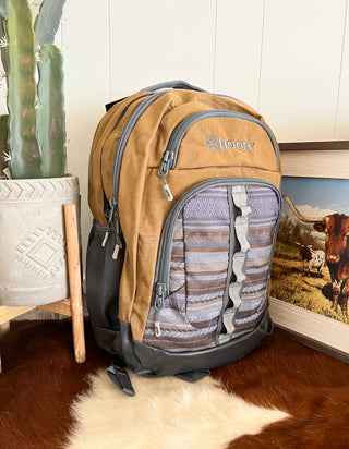 Backpack Ox Hooey Tan/Grey Aztec