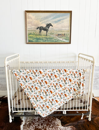 Texas Armadillo Bamboo Blanket