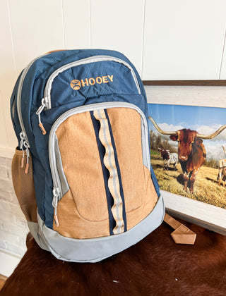 Backpack Ox Hooey Navy/Tan