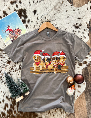 Puppies Christmas Tee (Adult)