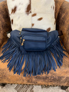 That Western Girl Fanny Pack(Navy)