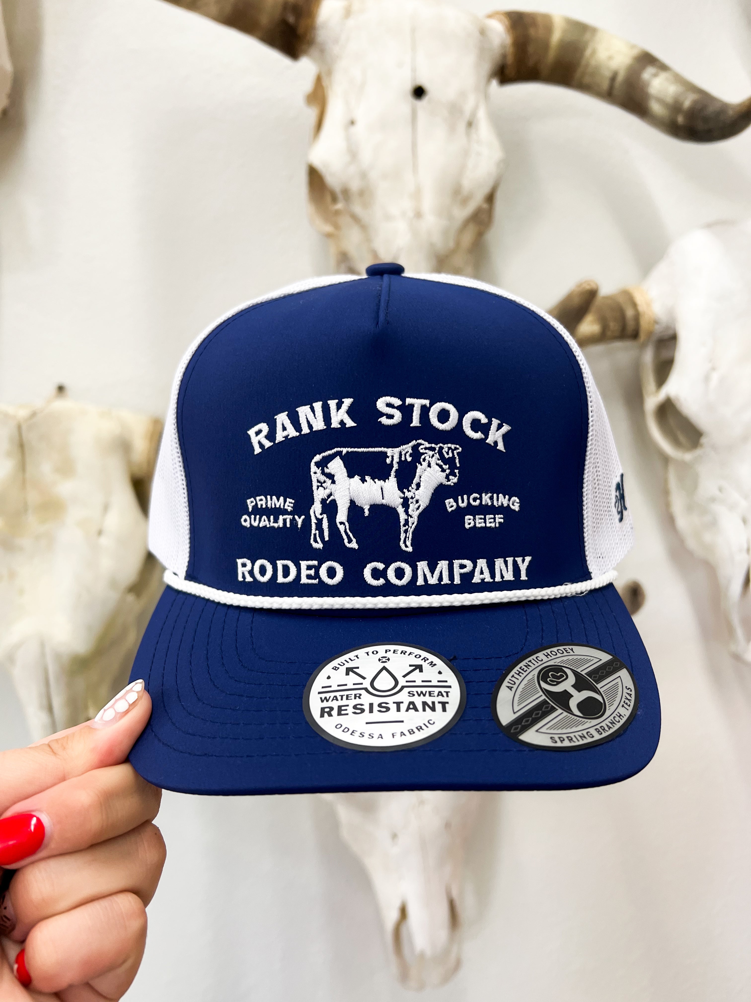 Rank Stock Rodeo Company Hooey Hat (Blue)
