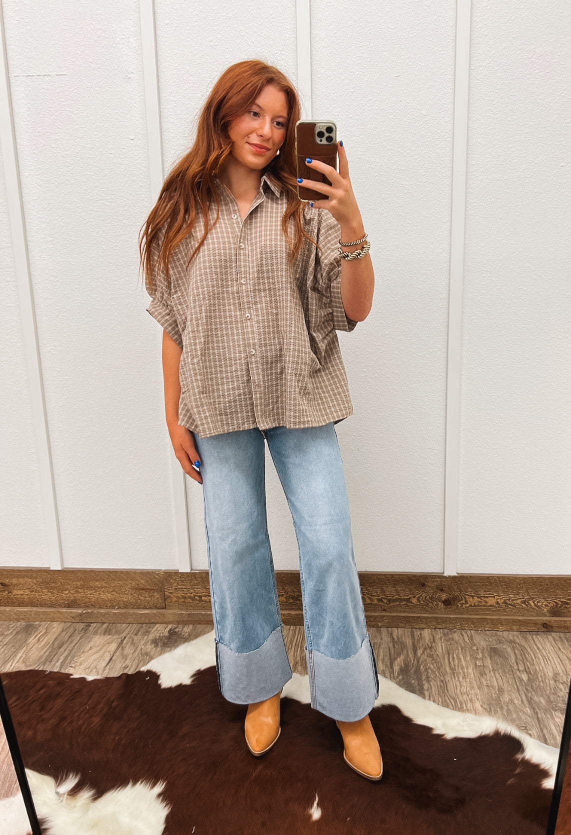 Girl Of Fall Oversized Top Tops - Outwear