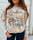 Cowboos & Cowghouls Halloween Rodeo Sweatshirt (Sand)