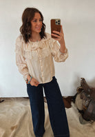 Lenore Ruffle Blouse