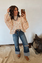 Waylon Floral Sheer Blouse