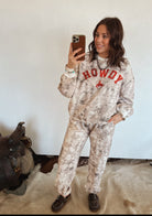 Howdy Western Jogger Set (Light Camo)