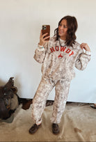 Howdy Western Jogger Set (Light Camo)