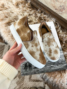 Western Utah Cowhide Sneaker (Chocolate)