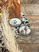 Silver Ranch Hand Western Belt Buckles