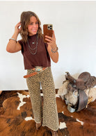 Western Open Back Sweater