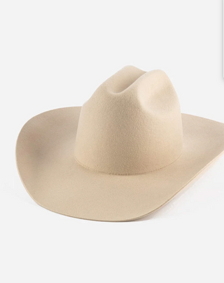 The Teddy Cattleman Hat | Cream