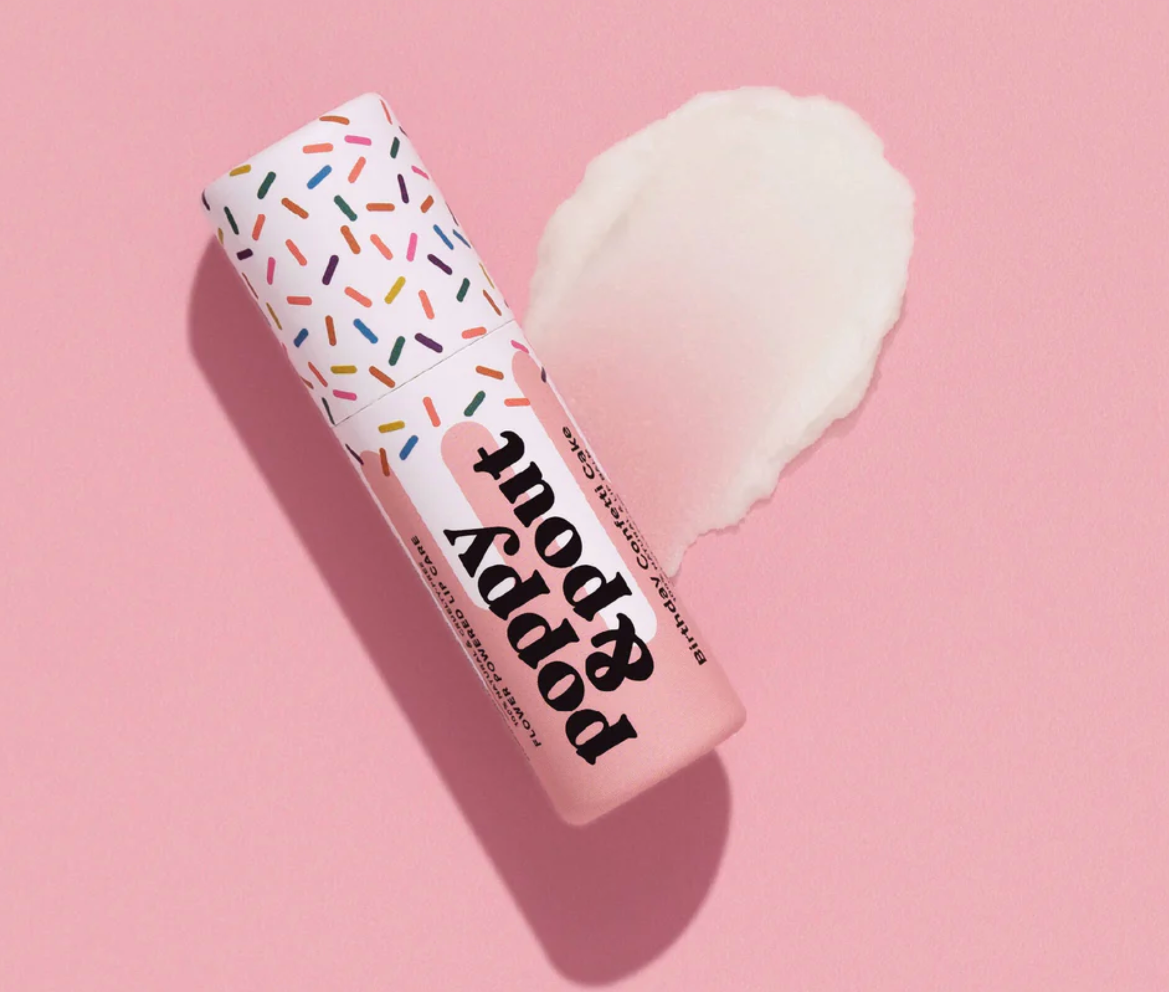 Birthday Confetti Poppy & Pout Chapstick