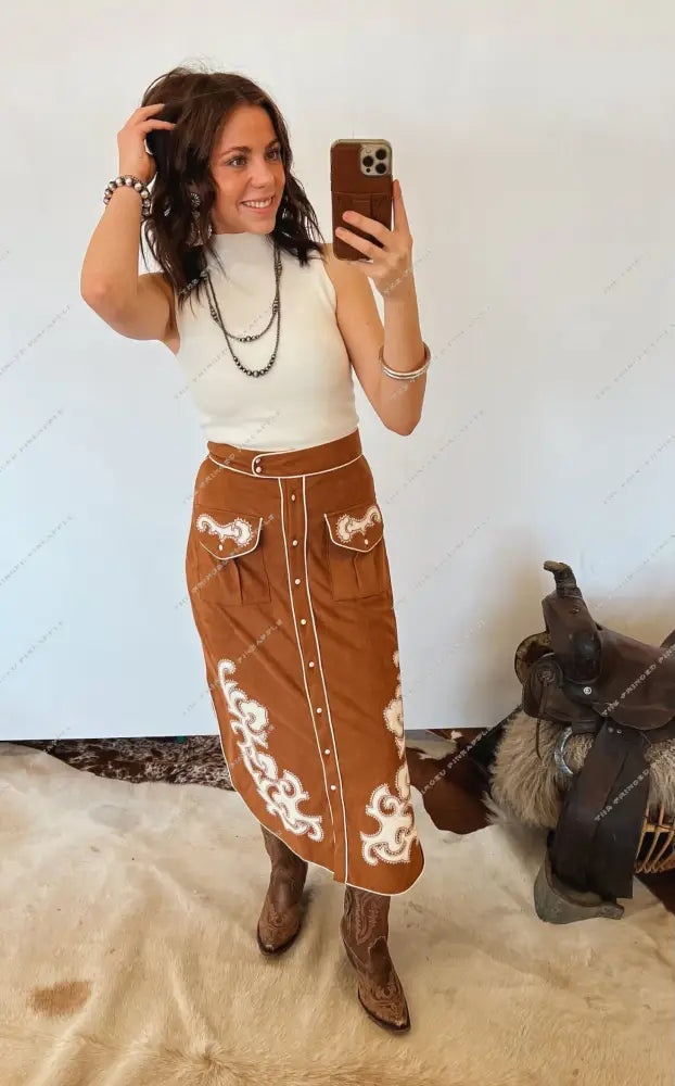 Annie Oakley Western Skirt